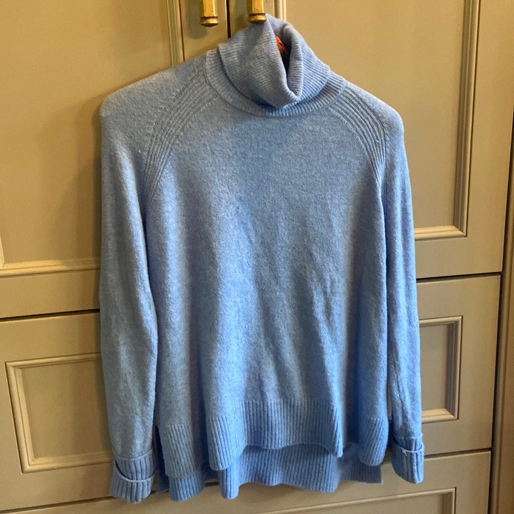 J Crew wool blend turtleneck sweater